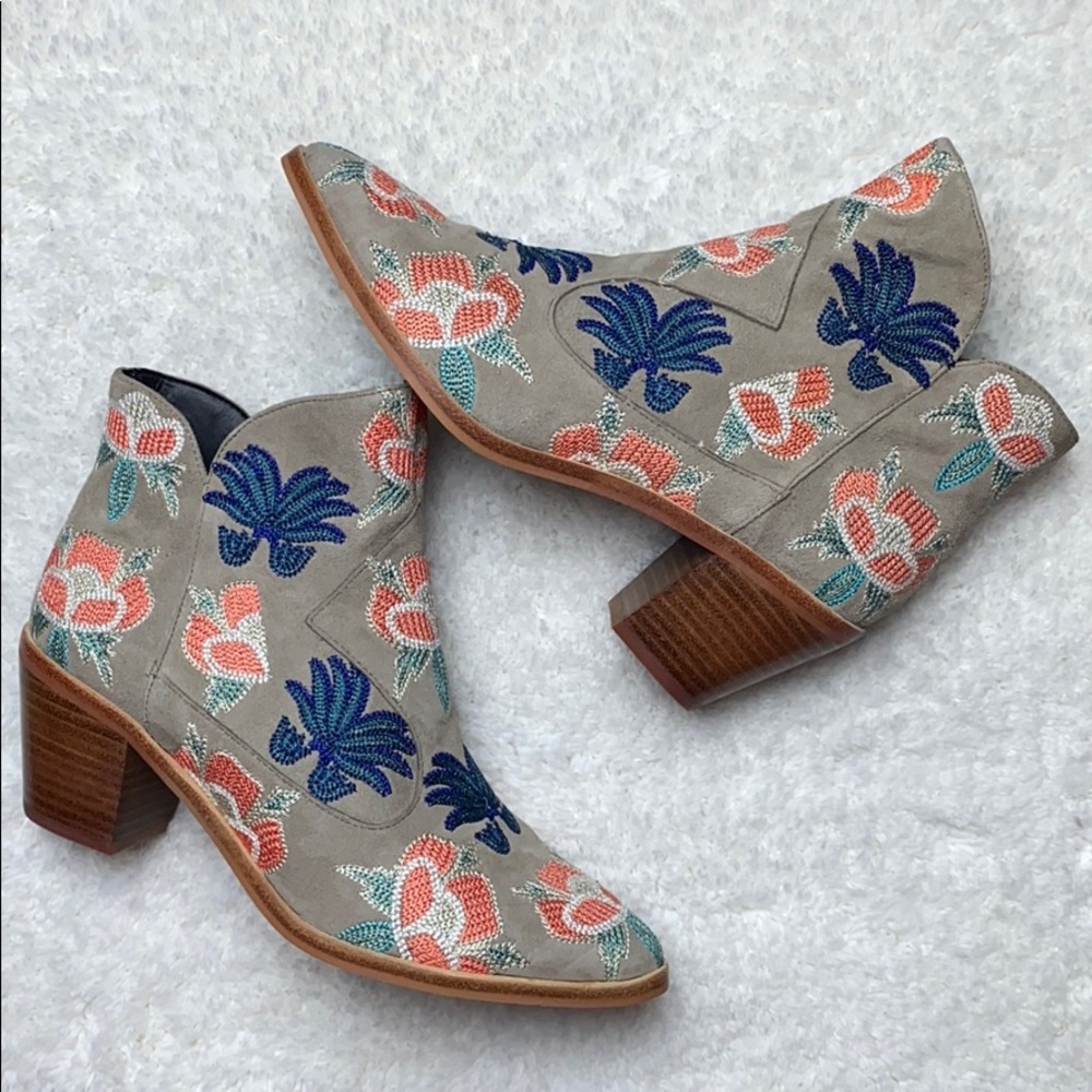 Rebecca Minkoff Lulu Too Embroidered Booties